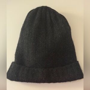 Elder Statesman Cashmere  Navy Ranger Hat Beanie Cap